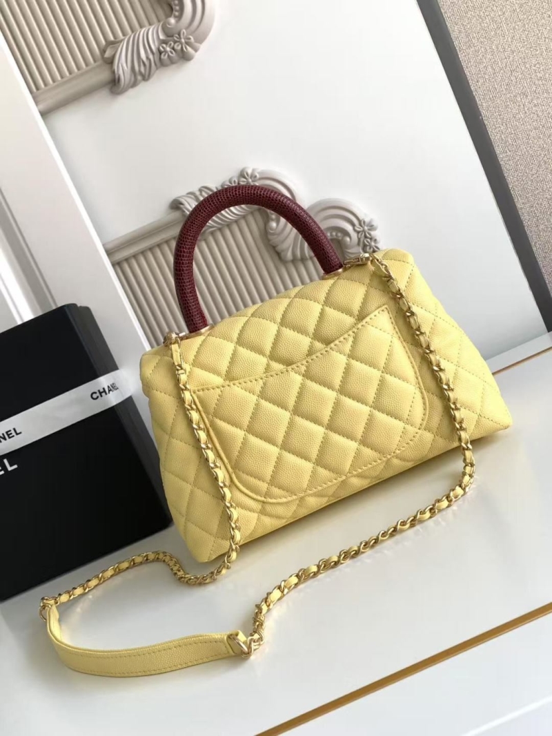 Ch**el top handle bags